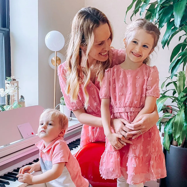 Mon & Daughter Matching Dress (Size: Women-L & Girl-8/9Y)