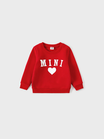 Mommy and Me Outfits - Mini Me Heart Sweatshirts