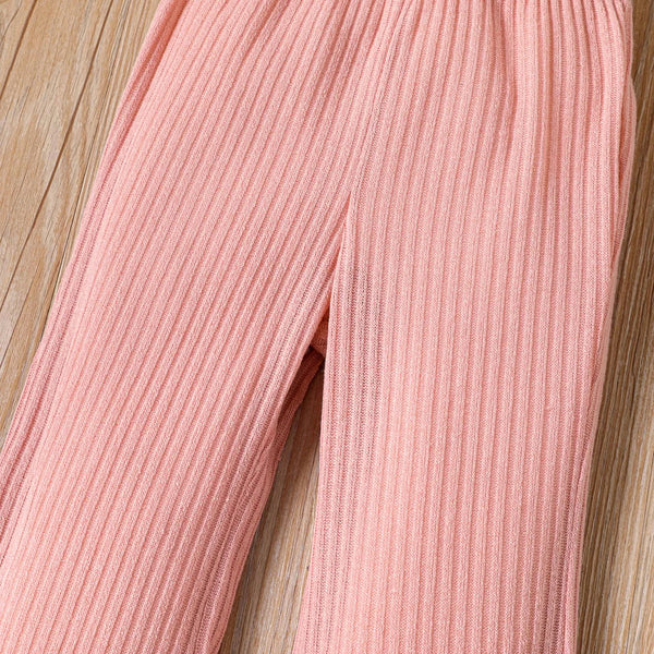 Ribbed Flared pants (4-5 Years Old)